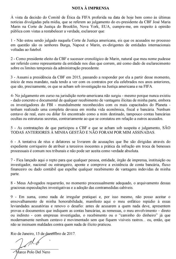Marco Polo Del Nero