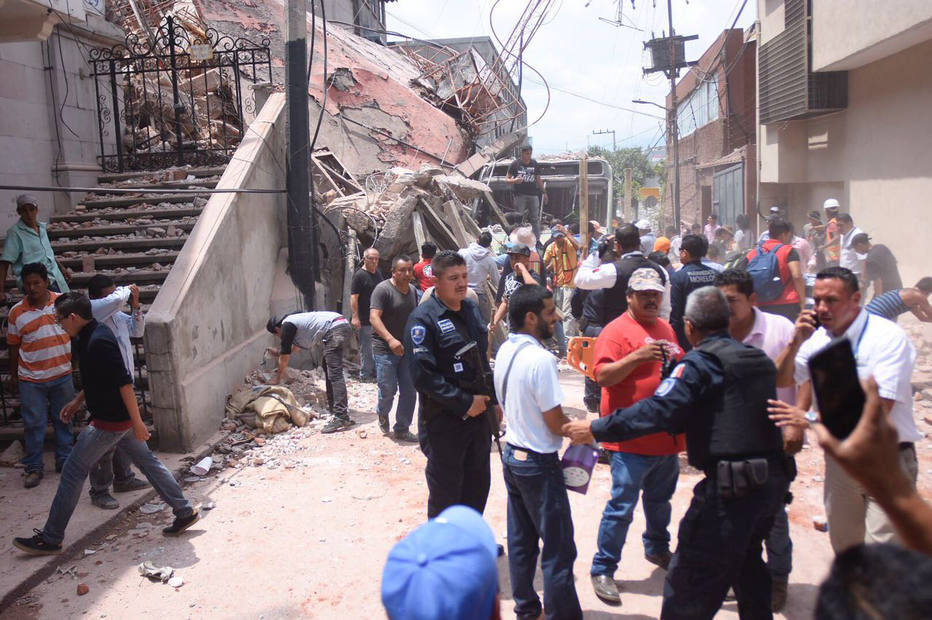 Terremoto na Cidade do México
