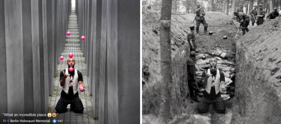 Projeto retrata lado 'sombrio' das selfies no Memorial do Holocausto - Estadão