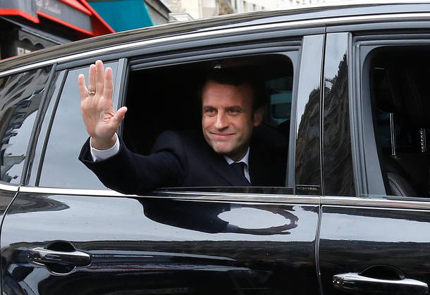 Emmanuel Macron derotou Marine Le Pen nas eleições presidenciais francesas