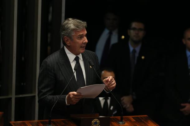 O senador Fernando Collor de Mello (PTC-AL)