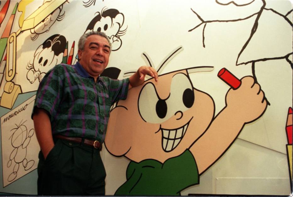 Mauricio de Sousa sobre muros: &lsquo;Me d&atilde;o arrepios, mas vejo como uma homenagem&rsquo;