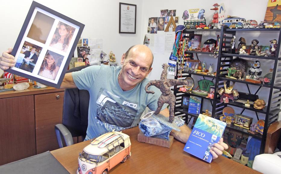 Outra marca bastante conhecida, principalmente por aqueles que foram adolescentes na década de 80, é a Fico. Quem transformou a marca em febre, capaz de ser reconhecida até hoje, foi o empresário Raphael Levy. Na década de 80, a marca estampava carteiras e mochilas emborrachadas. A marca talvez tenha sido a primeira a mostrar ao mercado o potencial comercial do surfe no Brasil.