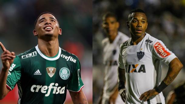 Coincidências unem Gabriel Jesus e Robinho, artilheiros do Brasileiro