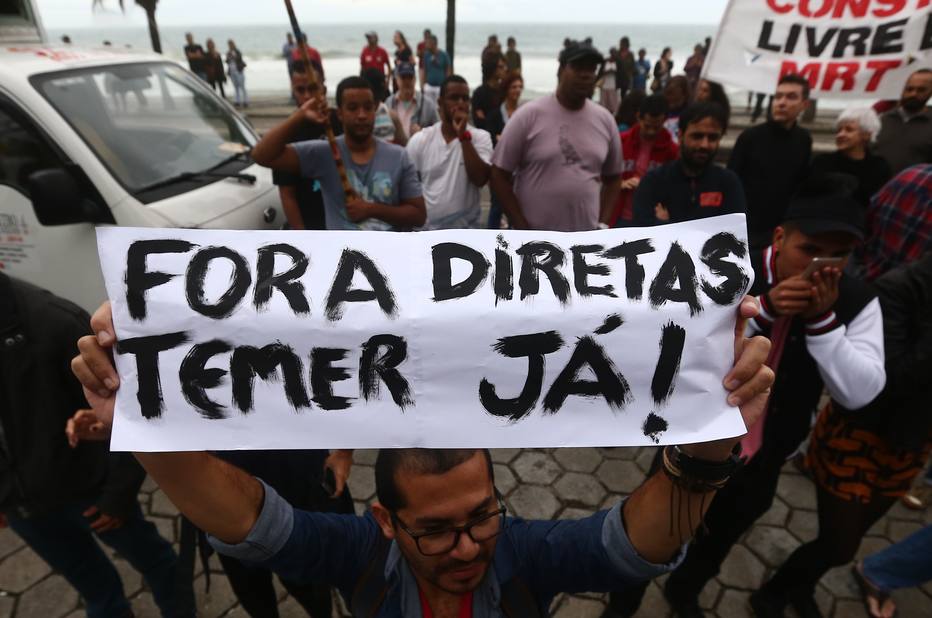 Protesto no Rio