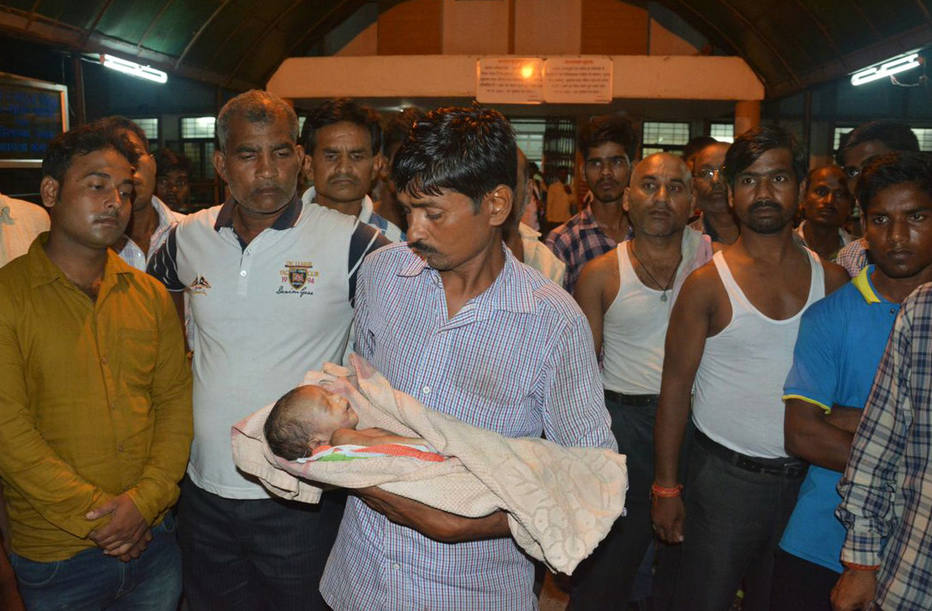 60 crianças indianas morrem por falta de oxigênio