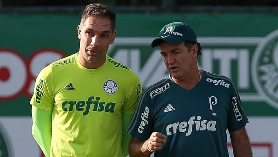 Fernando Prass segue planos apesar de falhas no gol do Palmeiras