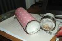 Diversas formas de esconder drogas em flagrantes feitos pela PF neste ano em Cumbica. Na foto, droga achada dentro de garrafa