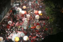 Manifestantes ligados à diversos movimentos sociais, culturais e centrais sindicais participam do ato 'Fora Temer, Não ao Golpe, Nenhum Direito a Menos!', que acontece em várias cidades pelo Brasil e pelo mundo nesta sexta-feira, 10