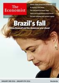 Em dezembro de 2015, a revista publicou uma prévia da edição de janeiro de 2016 em seu site. Nela, a publicação prevê um 'desastre político e econômico' para o País e afirma que 'apenas escolhas duras podem colocar o Brasil de volta aos trilhos. Mas Dilma Rousseff não parece agora ter estômago pela elas'; <a href='http://economia.estadao.com.br/noticias/geral,the-economist-preve-desastres-economico-e-politico-para-o-brasil-em-2016,1816657' target='_blank'>clique e saiba mais</a> 