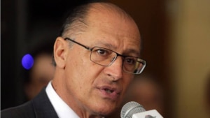 O governador Geraldo Alckmin (PSDB)
