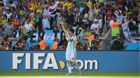 Clayton de Souza/Estadão - Messi fez o gol da vitória