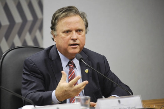 Relator do projeto, senador Blairo Maggi indicou ser ‘desejável’ legalização de jogo