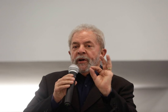 O ex-presidente Luiz Inácio Lula da Silva 