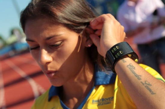 Ana Cláudia Lemos é dona do recorde sul-americano dos 200 metros