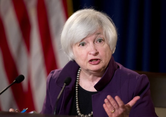 Presidente do Fed, Janet Yellen 