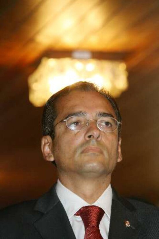 O ex-delegado da Polícia Federal Protógenes Queiroz, em 2008