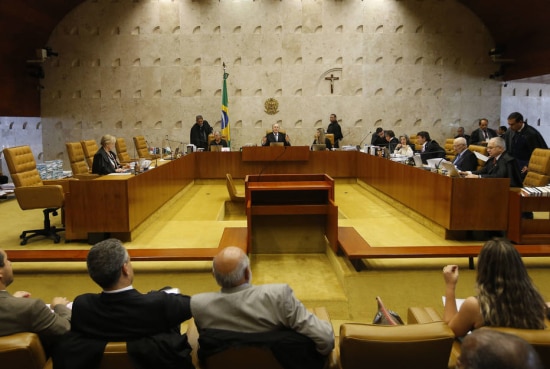 Plenário do STF, em Brasília