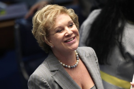 A senadora Marta Suplicy