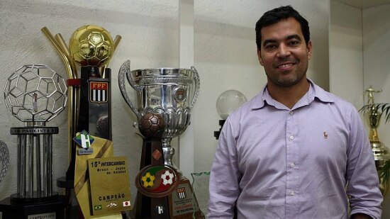 'Temos de enriquecer a marca Palmeiras como formador', diz dirigente