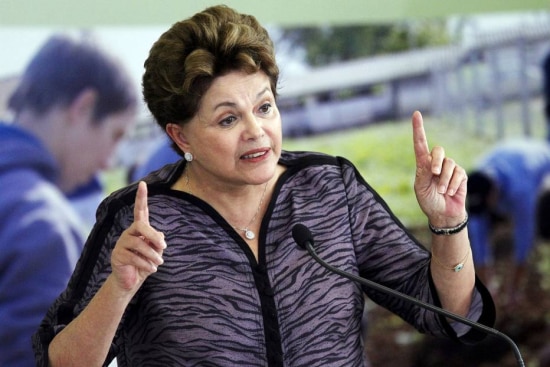 A presidente Dilma Rousseff&nbsp;
