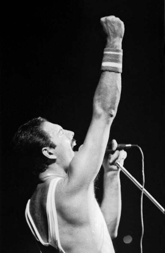 Freddie Mercury  se apresenta com o Queen no primeiro Rock in Rio / Foto: ARQUIVO/ESTADÃO CONTEÚDO/AE