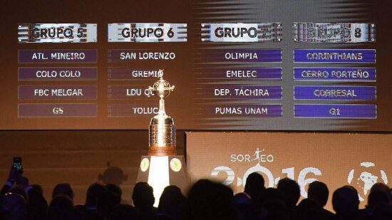 Paulistas encaram grupos distintos na Libertadores