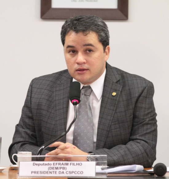 O deputado Efraim Filho (DEM-PB)