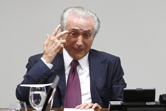 O vice-presidente Michel Temer assumiu a função de articulador político do governo a partir da incorporação da Secretaria de Relações Institucionais à Vice-Presidência