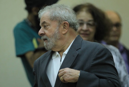 O  ex-presidente Luiz Inacio Lula da Silva