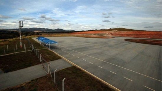 Aeroporto de Cláudio, no interior de Minas Gerais