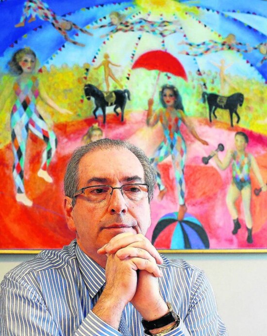 Eduardo Cunha concede entrevista ao 'Estado' na residÃªncia oficial da CÃ¢mara