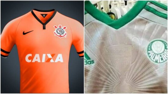 Qual é a camisa mais bonita entre Palmeiras e Corinthians?