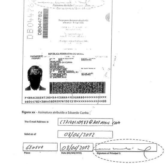 Cópia de passaporte do presidente da Câmara foi utilizada para abrir contas na Suíça