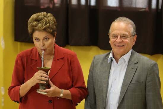 Daniel Teixeira/Estadão Tarso Genro e a presidente Dilma Rousseff