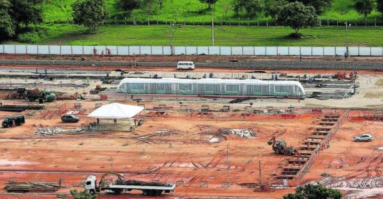 VLT de Cuiabá foi contratado com uso do RDC para a Copa do Mundo, mas obras ainda não terminaram