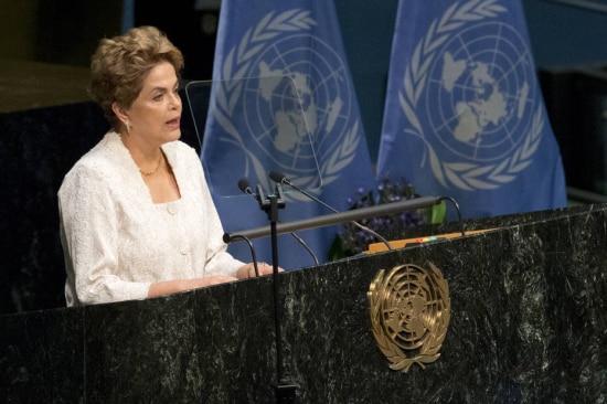 Dilma discursou no plenário da Organização das Nações Unidas (ONU)