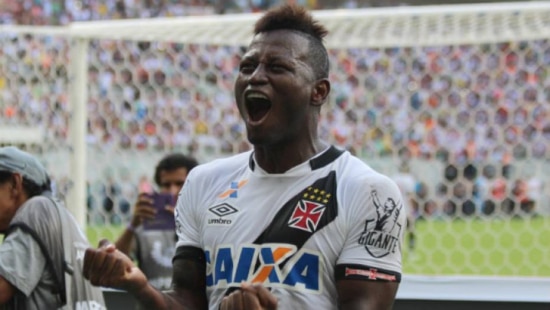 Carlos Gregório Jr.|Divulgação Riascos marcou o gol da vitória vascaína sobre o Flu