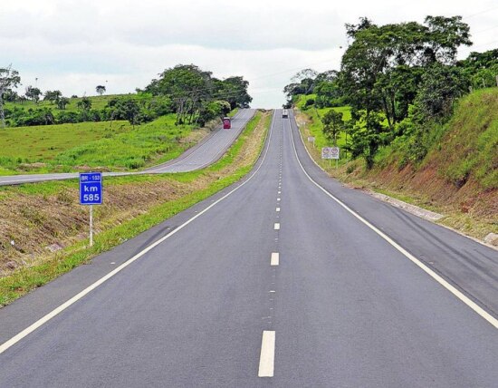 DIV Pacote. Rodovia BR 153, que faz parte lote de trechos que entrará em leilões de concessão