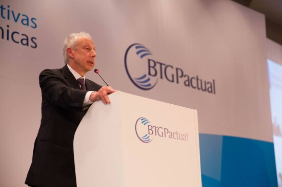 Em seminário promovido pelo BTG, Arida teria dito que não pretende ficar muito tempo como interino do banco