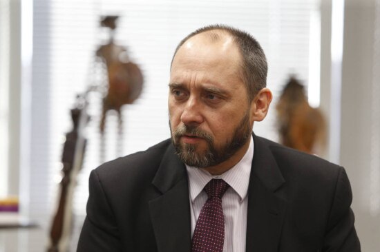 O advogado-geral da União, Luís Inácio Adams, no julgamento de contas de Dilma