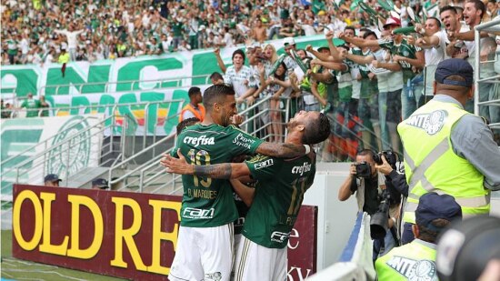 Palmeiras arrecada em jogos na arena 'cinco títulos do Paulista'
