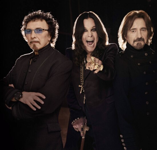 NYT Tommy Iommi, Ozzy Osbourne e Geezer, o Black Sabbath (Foto: NYT)