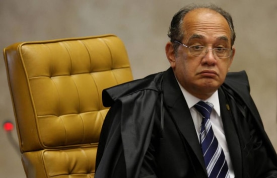 O ministro do TSE Gilmar Mendes, do Supremo Tribunal Federal