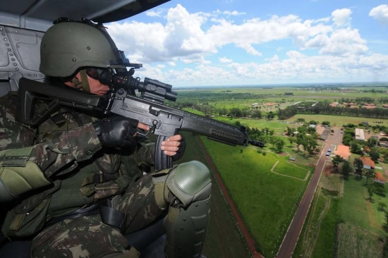 Militar monitora fronteira em Mato Grosso do Sul