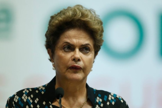 A presidente, Dilma Rousseff