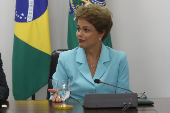 E reunião,&nbsp;presidente defendeu a necessidade de regulamentar a terceirização