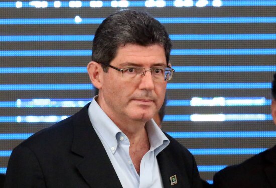 Ministro da Fazenda, Joaquim Levy. Assessor do ministro pediu demissão. Motivo ainda não foi informado
