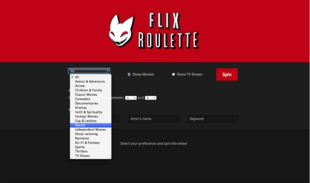 Netflix roulette brasil
