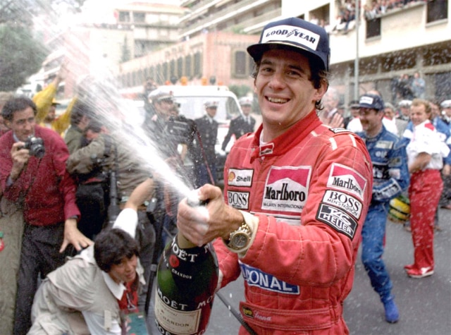 Lionel Cironneau / AP Ayrton Senna